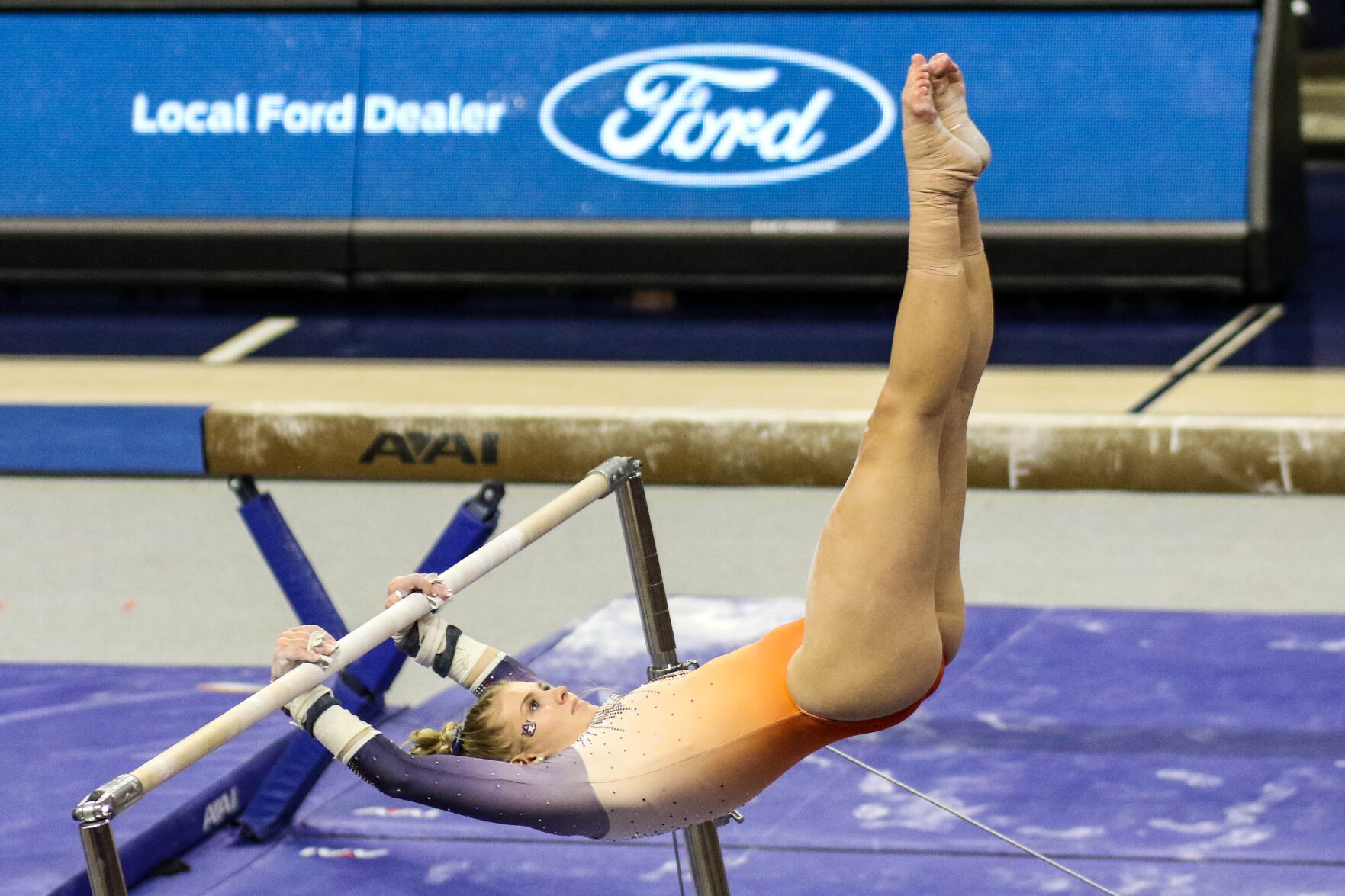 Auburn vs. Arkansas gymnastics